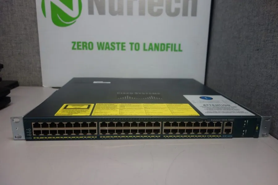 Коммутатор CISCO WS-C4948-10GE 48-Port Gigabit Layer 3 Switch
