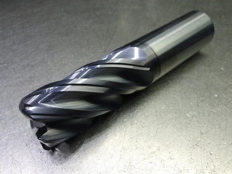 Режущий инструмент Kyocera/SGS 1" 5 Flute Carbide CR Endmill 1" Shank .12" R 385