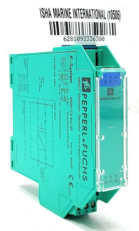 Блок питания PEPPERL+FUCHS KFDO-CS-Ex1.52 Smart Transmitter Isolator / Power Sup — фото лота 1