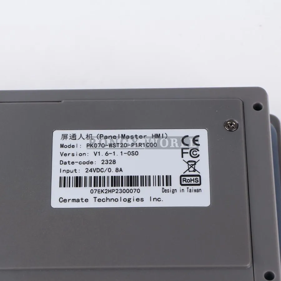 Панель оператора 7" HMI PK070-WST20-P1R1 replace PK070-20M-T1S Touch Screen Pane