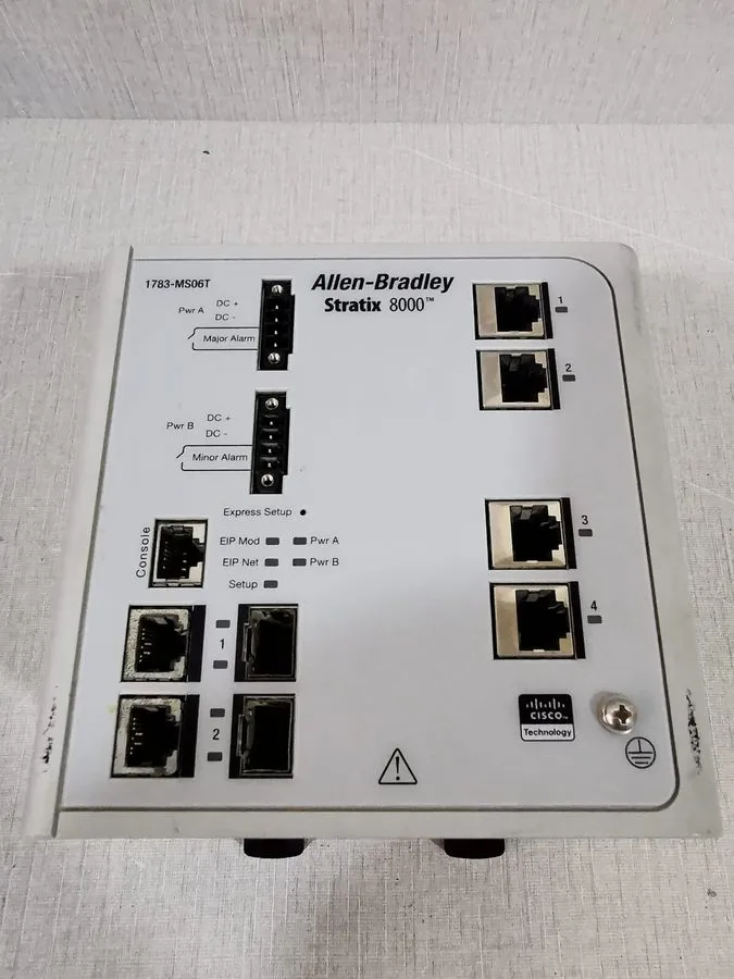Коммутатор Allen Bradley STRATIX 8000 Ethernet Managed Switch 1783-MS06T / PN-16