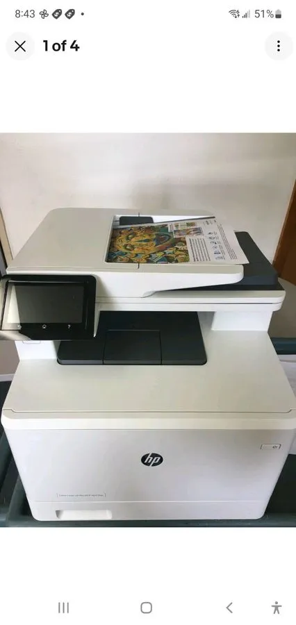 Лазерный принтер HP LaserJet Pro M477FNW All-In-One Laser Printer CF377A TONER I