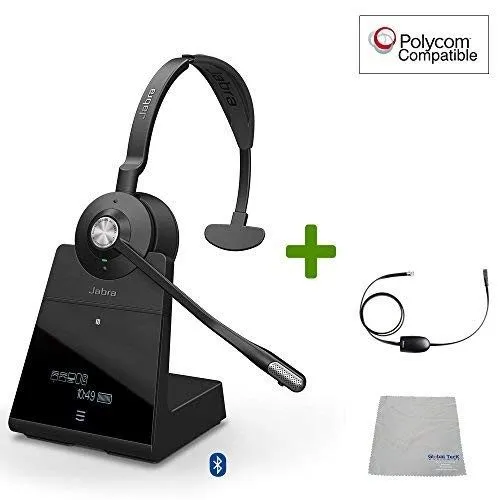 VoIP-шлюз Polycom Compatible Jabra Engage 75 Wireless Headset Bundle EHS Adapter — фото лота 1