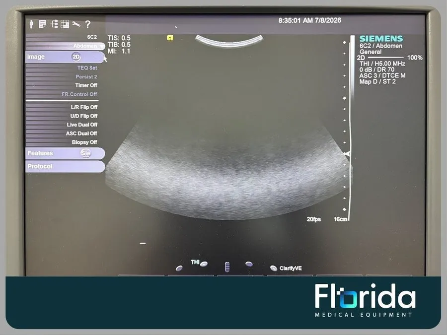 УЗИ-датчик 2005 SIEMENS ACUSON 6C2 CURVED ULTRASOUND TRANSDUCER PROBE MODEL 0824