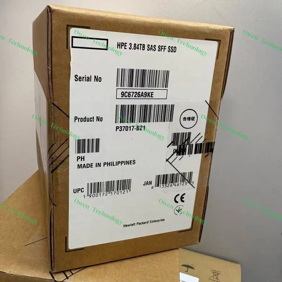 Сервер HPE 2.5'' 3.84TB P37017-B21 SAS 12G MU SFF Proliant G8 GEN9 GEN10 Server