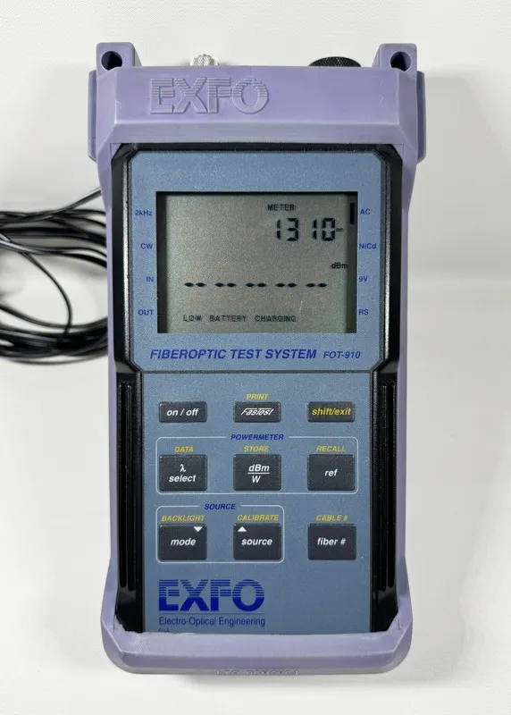 Тестер EXFO Fiber Optic Test System FOT-910 Power On