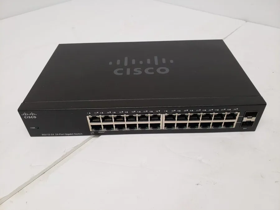 Коммутатор Cisco Compact 24-Port Gigabit Unmanaged Network Switch SG112-24