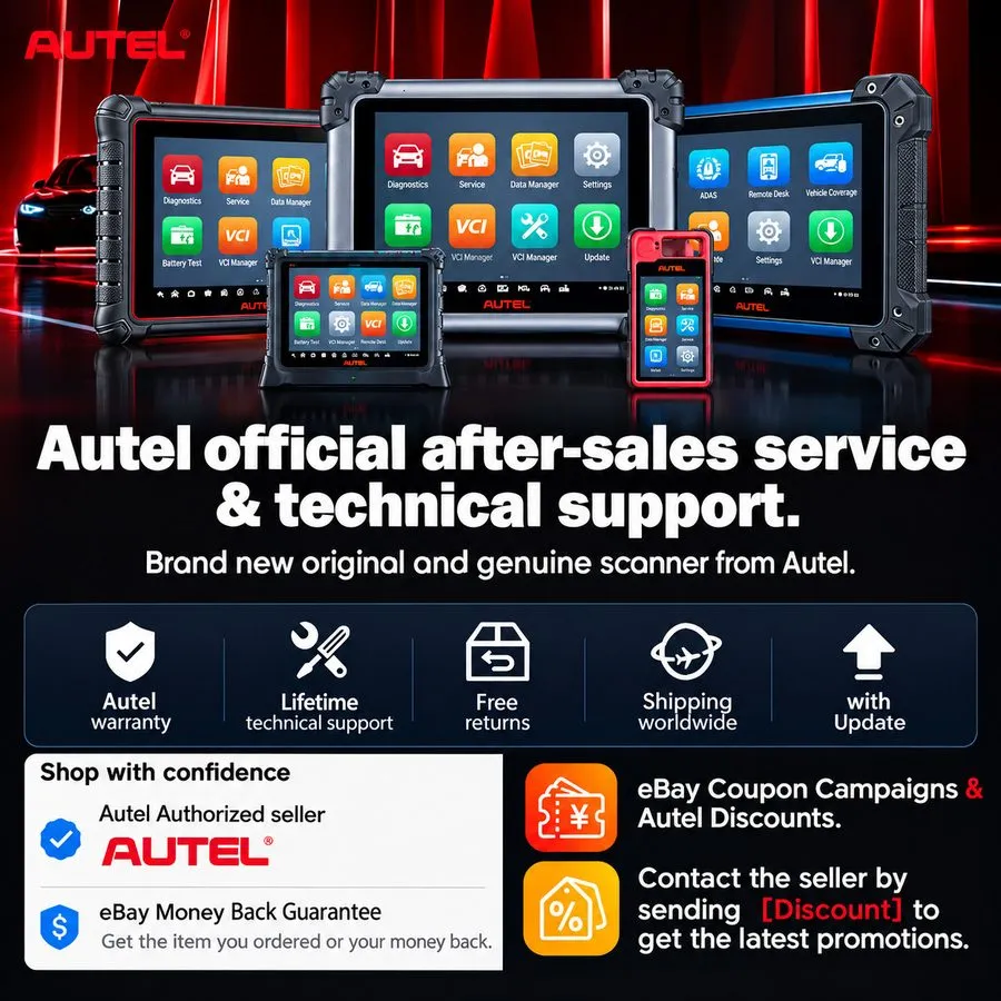 Диагностический сканер Autel MaxiIM IM508S Key Programming Bidirectional Diagnos