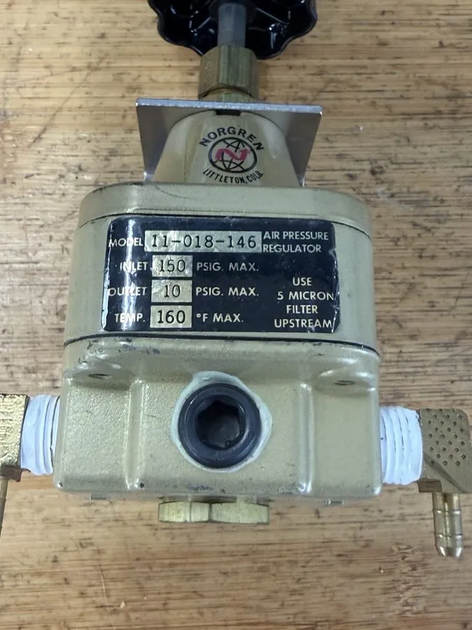 Трубопроводная арматура Norgren 11-018-146 Pneumatic Pressure Regulator, 1/4" PT — фото лота 2