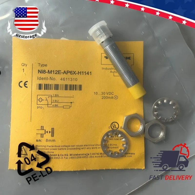 Датчик приближения Turck NI8-M12E-AP6X-H1141 Proximity Sensor 10-30VDC 3717U