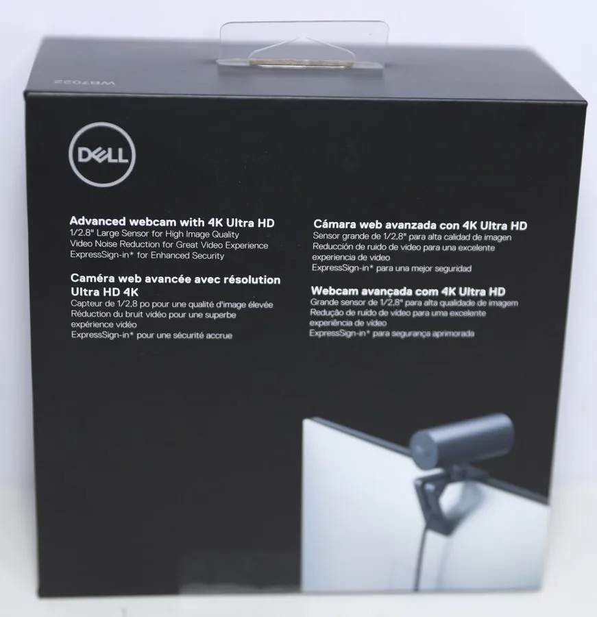Монитор Dell UltraSharp WB7022 Webcam colour 8.3 MP 3840 x 2160 USB