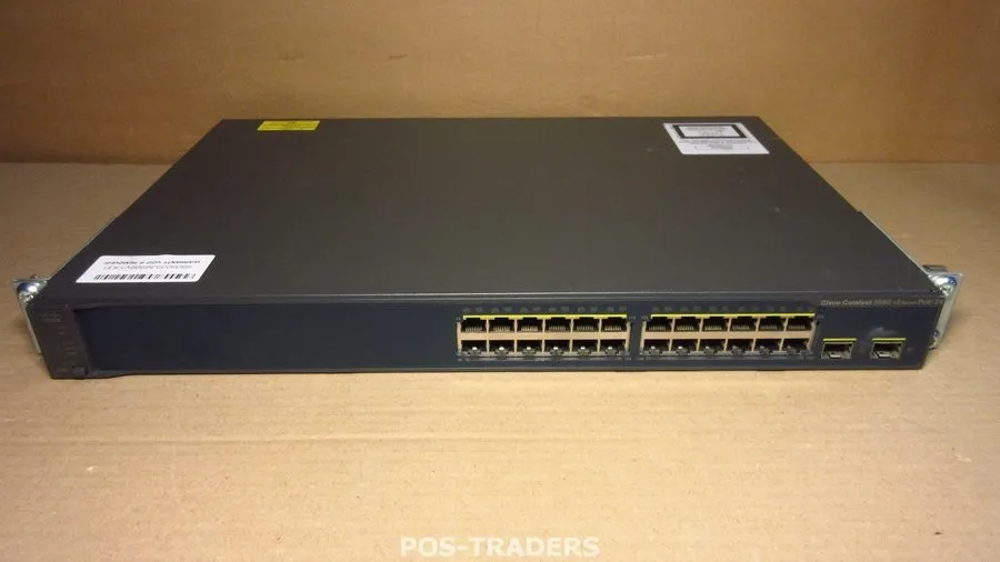 Коммутатор Catalyst WS-C3560V2-24PS-S 3560 v05 24 10/100 PoE + 2 SFP + IPB Netwo