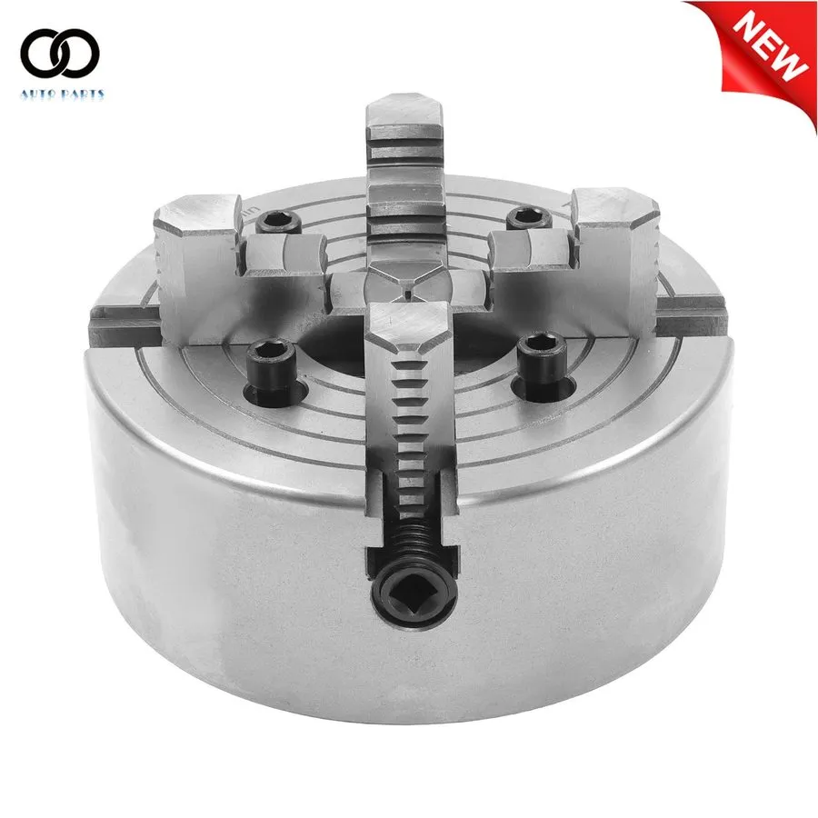 Режущий инструмент K72-200 4-Jaw Lathe Chuck 8" Alloy Steel Self-Centering Chuck — фото лота 2