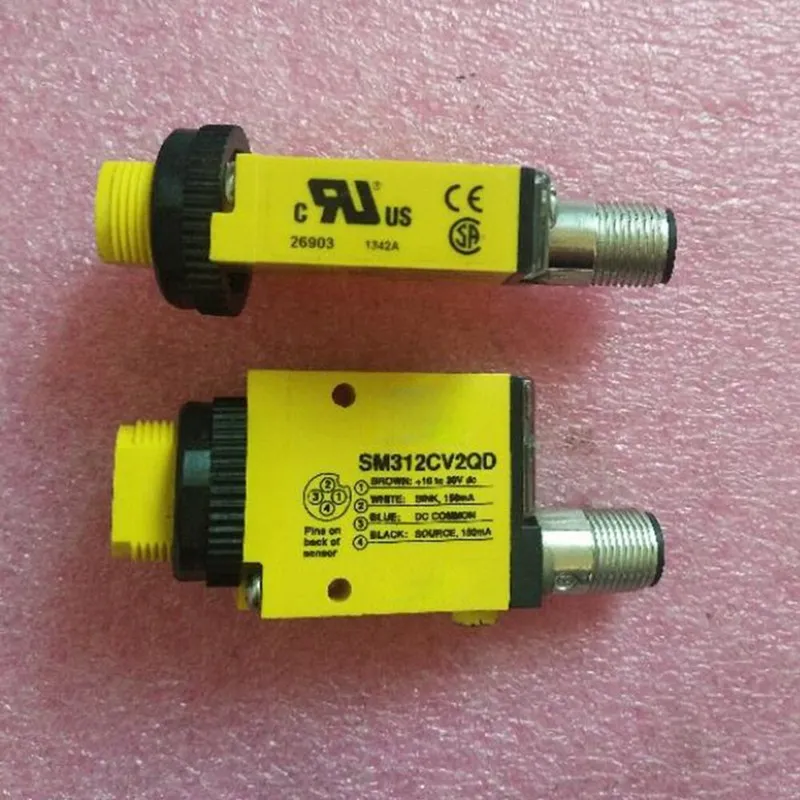 Фотоэлектрический датчик Banner SM312CV2QD Mini-Beam Photoelectric Sensor 10-30V
