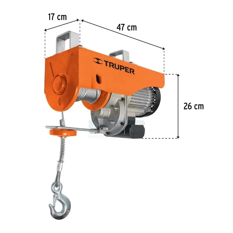 Таль Truper POLE-1000 1000kg electric hoist — фото лота 1