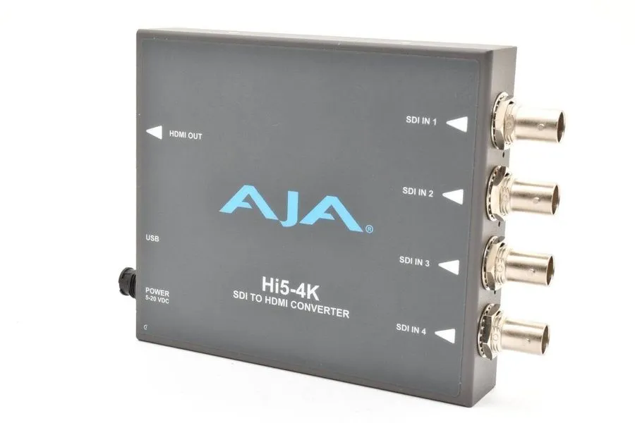 Видеооборудование AJA Hi5-4K Mini Converter HDMI to SDI 4K Video Converter