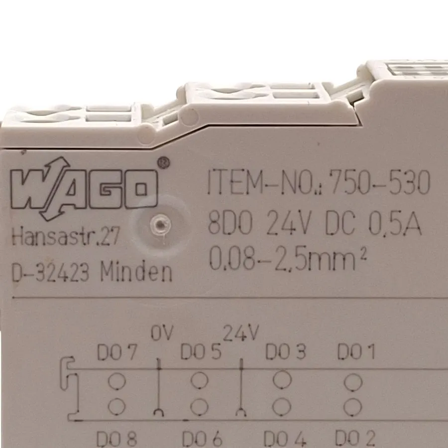Модуль ввода-вывода Wago 750-531 digital output module 24v dc 0.5a