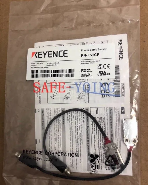 Фотоэлектрический датчик Keyence PR-F51CP Photoelectric Sensor, Thrubeam 0.6m, 1