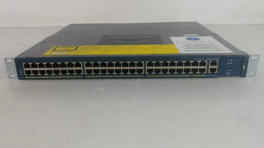 Коммутатор Catalyst 4948-10GE PoE+ 48-port Ethernet Network Switch WS-C4948-10GE