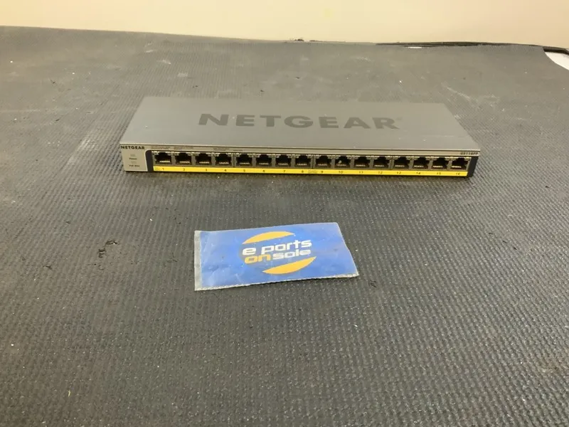 Коммутатор NETGEAR GS116PP 16Port Gigabit PoE+ Switch 183W Unmanaged Rackmount W — фото лота 1