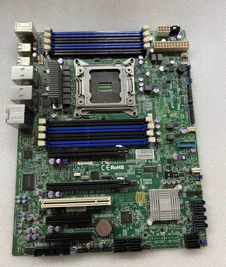Материнская плата Supermicro X9SRA Rev 1.10 Motherboard ATX Workstation Server — фото лота 1