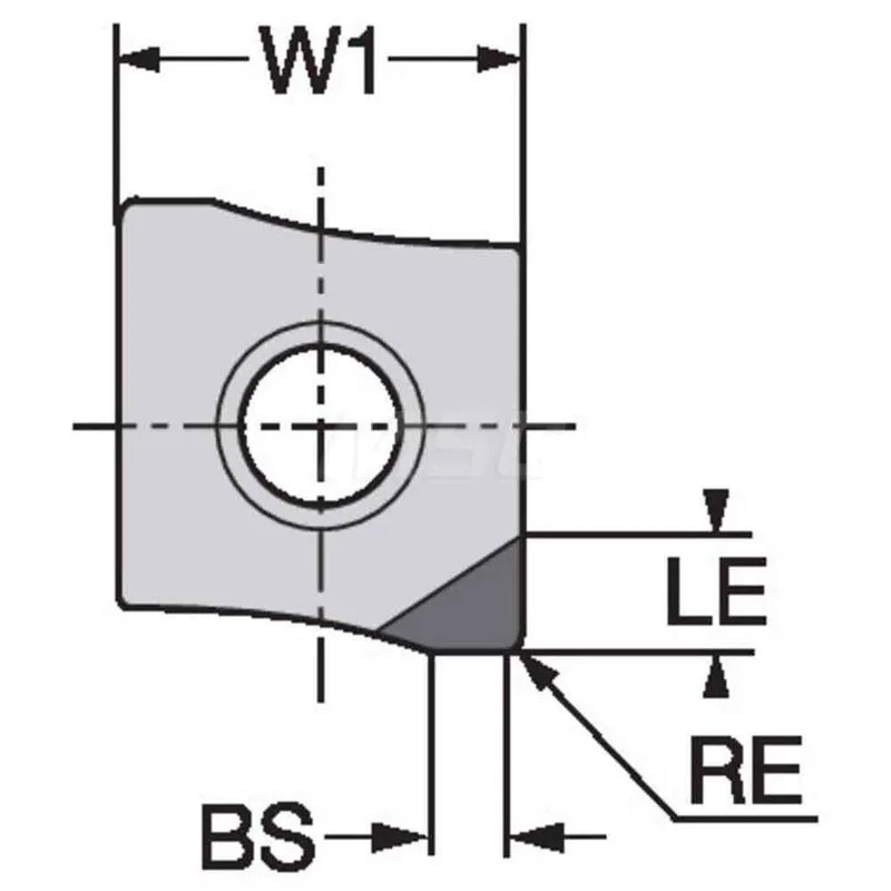 Режущий инструмент Sandvik R5901105 NL Grade CD10 Diamond Tipped Milling Insert 