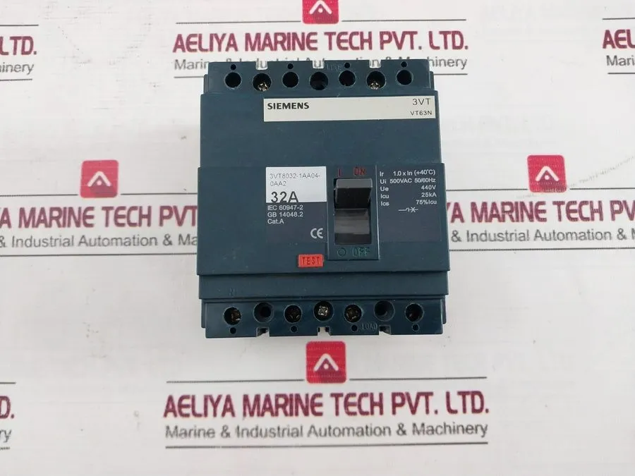 Автоматический выключатель SIEMENS 3VT8032-1AA04-0AA2 Molded Case Circuit Breake — фото лота 2