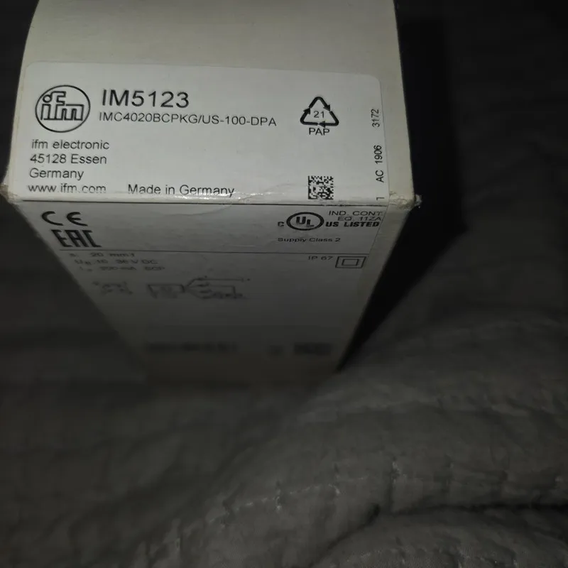 Датчик приближения IFM IM5123 Proximity Switch Sensor — фото лота 1