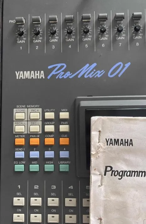 Микшерный пульт Yamaha ProMix01 16 Channel Digital Mixer Programmable Audio Mixi