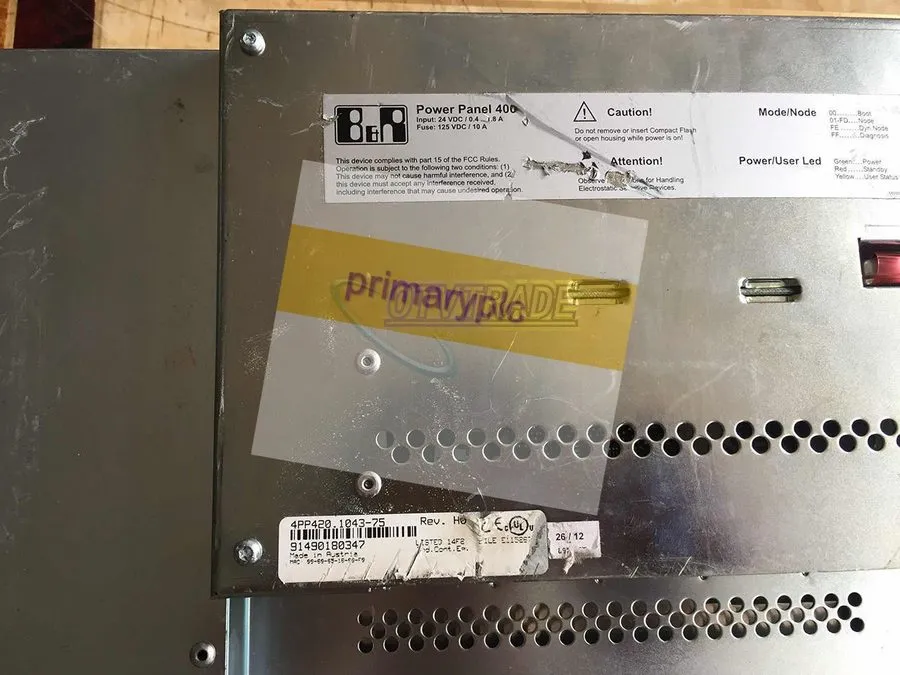 Панель оператора B&R Power Panel 400 4PP420.1043-75