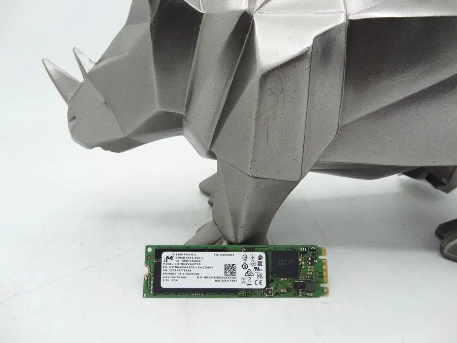 SSD-накопитель MICRON MTFDDAV960TDS 960GB SATA 6GBPS M.2 5300 PRO SSD