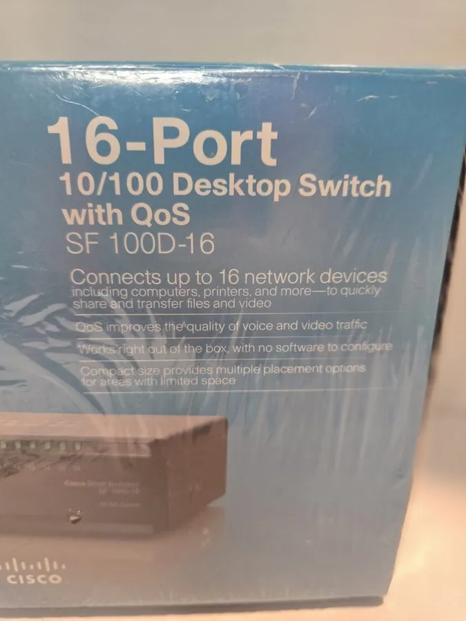 Коммутатор Cisco Small Business 100 Series Unmanaged (SD216T-NA) 16-Ports Extern — фото лота 2