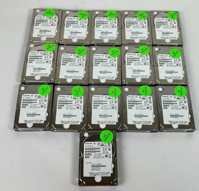 Жёсткий диск 0453KG DELL 453KG AL14SEB060N 600GB 10K SAS 12Gbps 2.5" HDD Hard Dr — фото лота 1