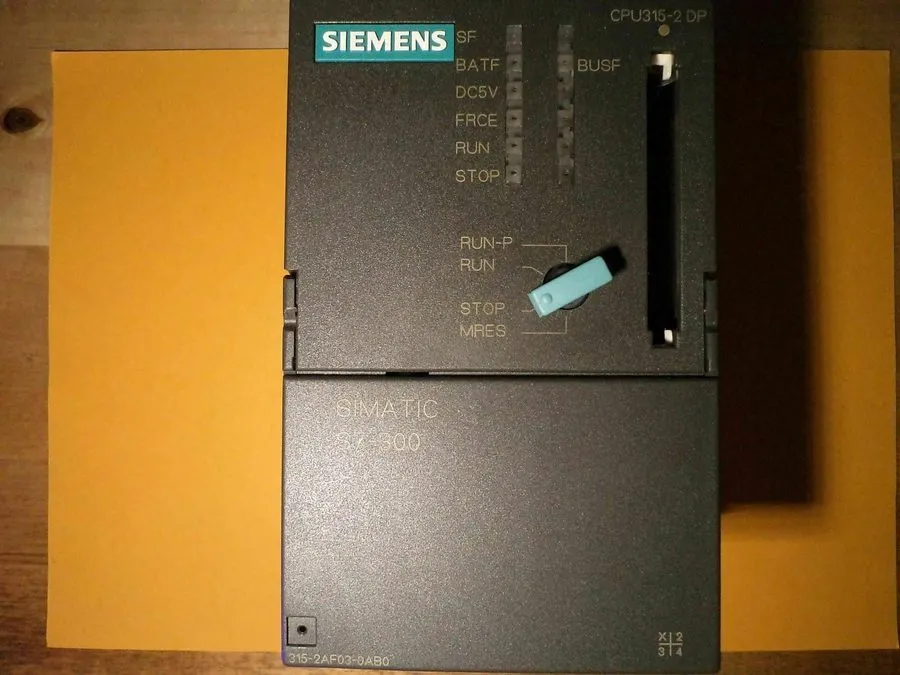ПЛК SIEMENS SIMATIC S7 6ES7 315-2AF03-0AB0 INPUT CPU315-2DP DC24V SC-P3G08342