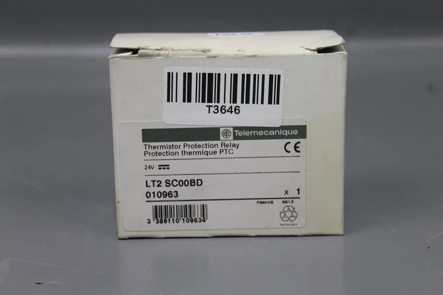 Реле защиты Telemecanique LT2 SC00BD Thermistor Motor Protection Relay 010963 Un
