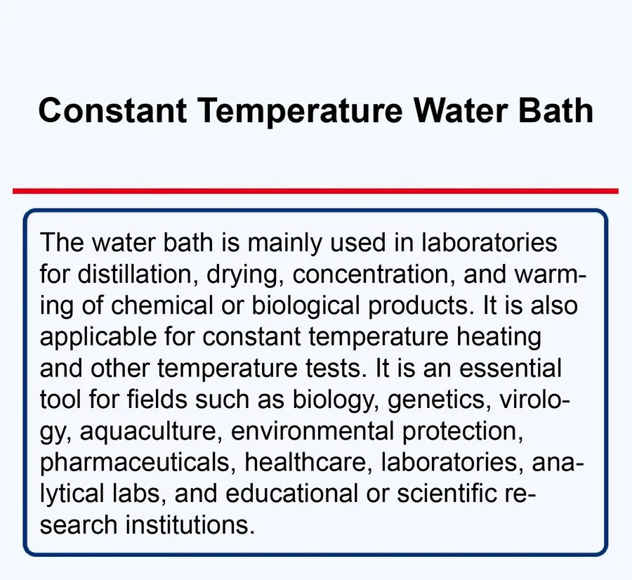 Водяная баня Thermostatic Water Bath HH-12-A Constant Temp Electric Heater Lab S — фото лота 2