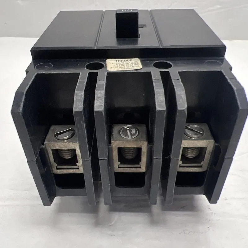 Автоматический выключатель EATON WESTINGHOUSE GHB3060 3 POLE 60 AMP 480v CIRCUIT — фото лота 2