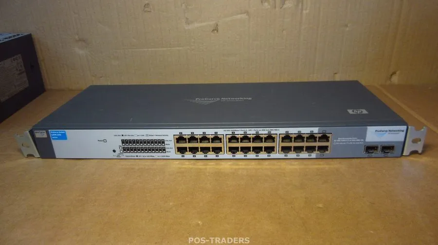 Коммутатор HP ProCurve 1400-24G 24-Port Gigabit Switch J9078A INCL BRACKETS