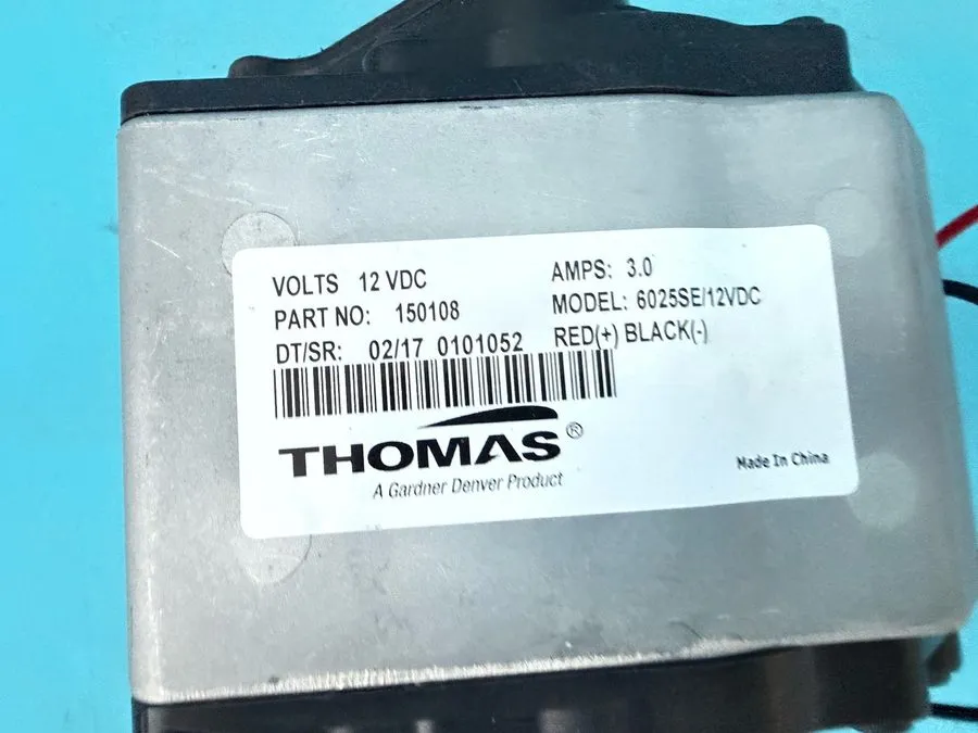 Насос Thomas 150057 Linear Diaphragm Compressor / Vacuum Pump; Model 6025SE, 60