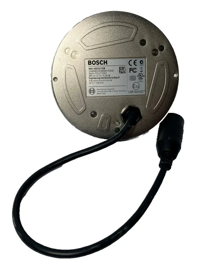 Камера Bosch NUC-50051-F2M Flexidome Micro Dome 5000 IP 5 MP Security Camera M12 — фото лота 2