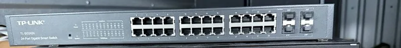 Коммутатор TP-Link TL-SG2424 V2 POE Managed Switch 24-Port GIGABIT + 4x Combo SF
