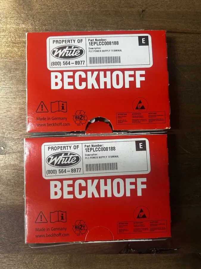 Блок питания Beckhoff EL9510EtherCAT Power Supply Terminal 24VDC Input 10VDC Out — фото лота 2