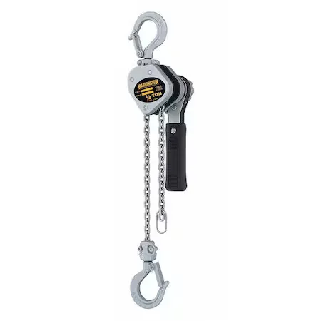 Таль Harrington Lx003-20 Lever Chain Hoist, 500 Lb Load Capacity, 20 Ft Hoist Li — фото лота 1