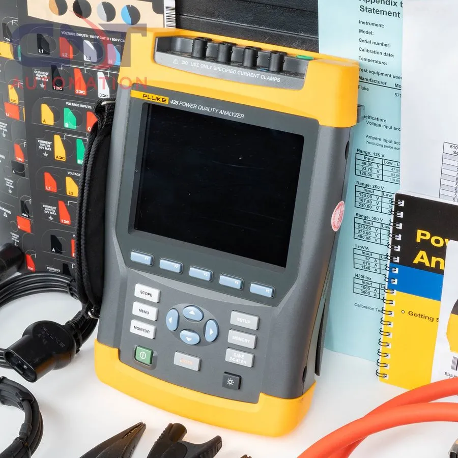 Анализатор FLUKE 435 SERIES II POWER QUALITY AND ENERGY ANALYZER — фото лота 1