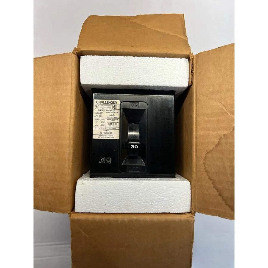 Автоматический выключатель Challenger NEF435030 30A 3-Pole 480V Circuit Breaker  — фото лота 1