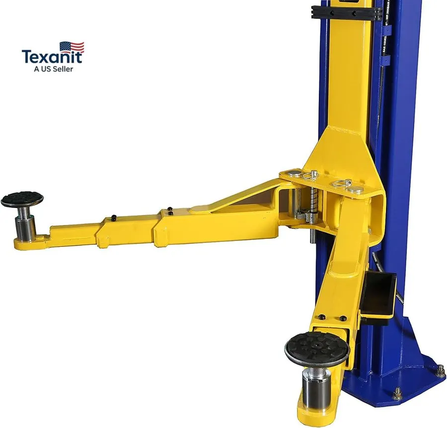 Автоподъёмник APlusLift 10000LB 2-Post Heavy Duty Floor Plate Car Lift Auto Hois — фото лота 1