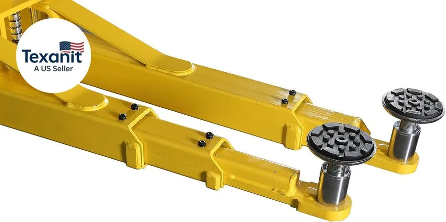Автоподъёмник APlusLift 10000LB 2-Post Heavy Duty Floor Plate Car Lift Auto Hois — фото лота 2