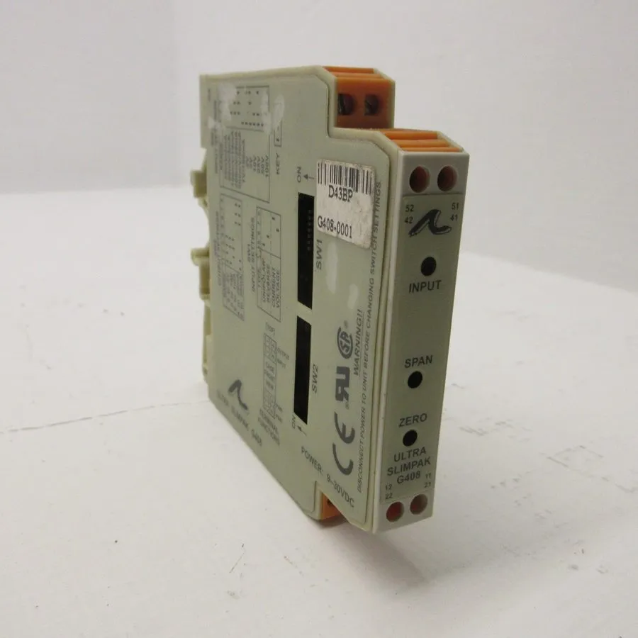 Преобразователь сигнала Action Instruments G408-0001 Ultra SlimPak G408 9-30VDC 