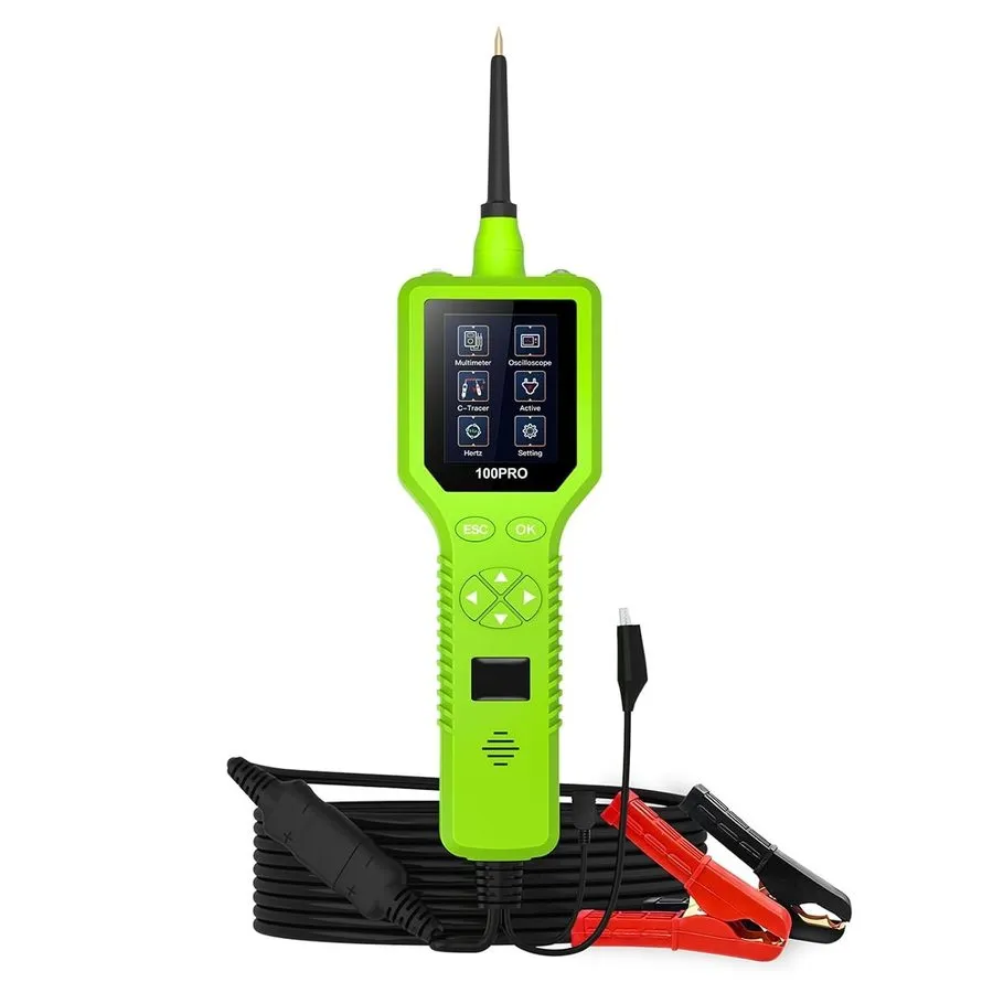 Осциллограф P100Pro Automotive Circuit Tester: 9-30V Oscilloscope Multi-Mode Dia — фото лота 2