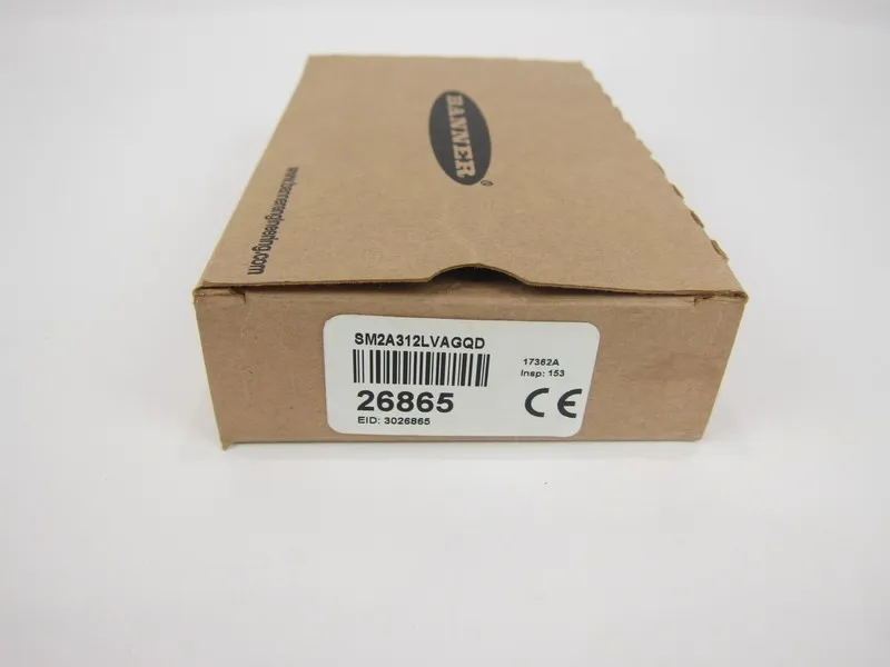 Фотоэлектрический датчик Banner SM2A312LVAGQD Photoelectric Sensor, 50mm to 2m R